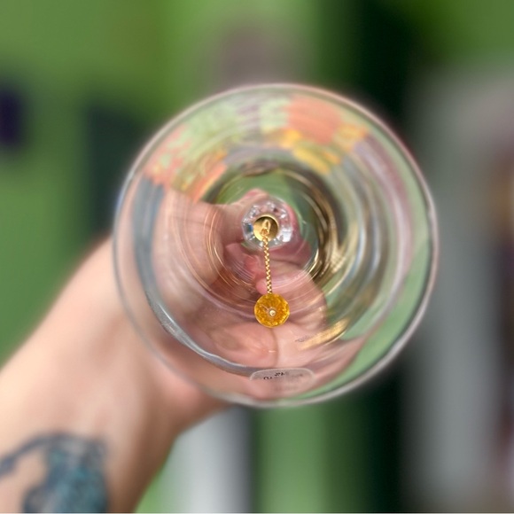 VTG Glass Floral Printed Delicate Dainty Cottagecore Bell Accent Glassware Art - Picture 8 of 8